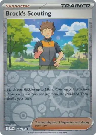 Journey Together Brock's Scouting #146/159 reverse holo